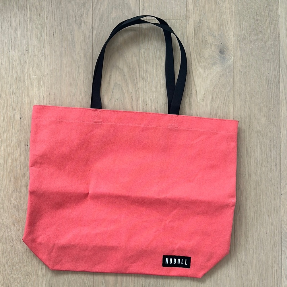 NOBULL Coral Canvas Tote Bag